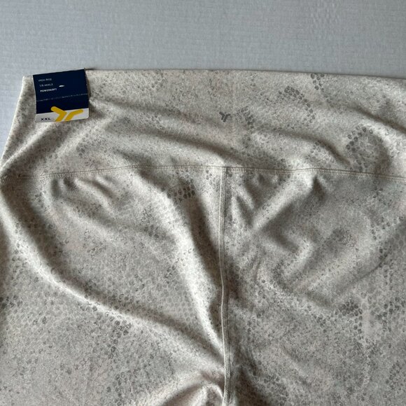 Old Navy High-Waisted PowerSoft 7/8 Leggings Rattlesnake Print XXL NWT - Picture 6 of 6